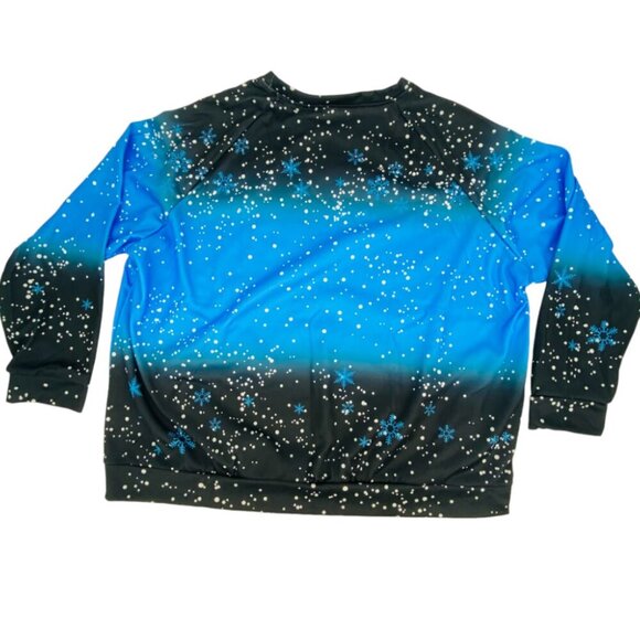 Gnome Print Cozy Christmas Sweatshirt Sz 4XL​ - Picture 3 of 10